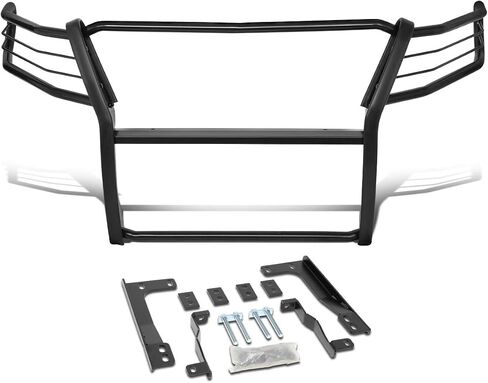 DNA Motoring GRILL-G-084-BK فرشاة حماية المصد الأمامي المطلية بالمسحوق متوافقة مع 15-19 كولورادو in Kuwait