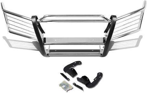 DNA Motoring GRILL-G-073-SS المصد الأمامي / واقي فرشاة الشبكة [لـ 14-18 تشيفي سيلفرادو 1500] in Kuwait
