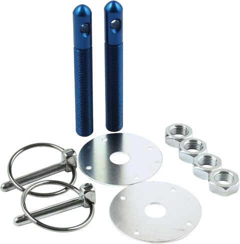 Allstar Performance Black 1/2" Aluminum Hood Pin Kit (ALL18504) in Saudi Arabia