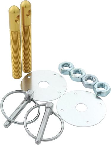 Allstar Performance Black 1/2" Aluminum Hood Pin Kit (ALL18504) in Saudi Arabia