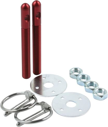 Allstar Performance Black 1/2" Aluminum Hood Pin Kit (ALL18504) in Saudi Arabia