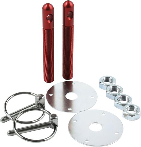 Allstar Performance Black 1/2" Aluminum Hood Pin Kit (ALL18504) in Saudi Arabia