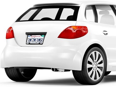 Black Anti Theft License Plate Screws,Stainless Steel Rustproof Security Bolts Fasteners for Front Rear Car Tag Mount- M6 Locking Hardware,with Matte Black Caps Covers, Insert Nuts,Car Tire Valve Cap in Kuwait