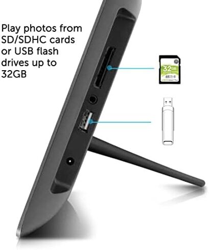 Captivating Moments with Sungale 7-Inch High-Resolution Wide Screen 16:9 Ultra-Thin Digital Photo Frame with Plug-and-Play Convenience in Saudi Arabia
