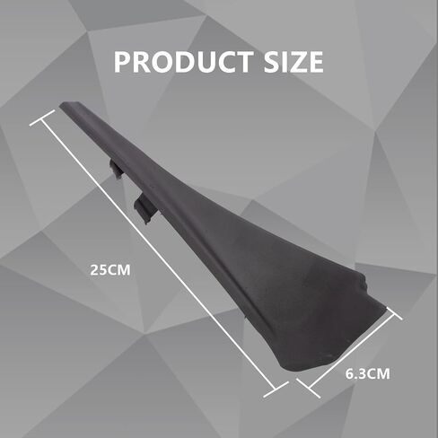 NFSpeeding 1 Pairs Front Left and Right Windshield Wiper Side Cowl Extension Fender Trim Cover Fits Nissan Rouge 2014-2020 668954BA1A in Saudi Arabia
