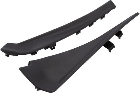 NFSpeeding 1 Pairs Front Left and Right Windshield Wiper Side Cowl Extension Fender Trim Cover Fits Nissan Rouge 2014-2020 668954BA1A in Saudi Arabia
