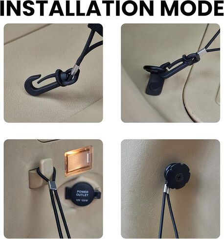 شبكة حمولة خلفية شديدة التحمل قابلة للتمدد، شبكة شاحنة مرنة عالمية قابلة للتعديل مع خطافات، منظم شبكي تخزين بنجي للسيارة وسيارات الدفع الرباعي والشاحنات (35.43 × 11.81) in Kuwait