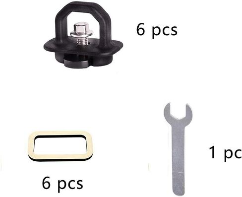 Tie Down Anchors 4Pcs Truck Bed Side Wall Anchor fit for 07-22 Chevy Silverado/GMC Sierra,15-22 Chevy Colorado/GMC Canyon DZ97903 in Kuwait