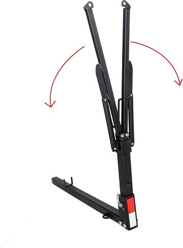 JMTAAT طوي التقاط شاحنة السرير عقبة موسع تمديد الرف الزورق قارب كاياك الخشب ث/العلم سعة 400 رطل in Kuwait