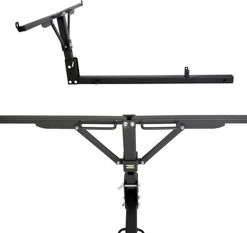 JMTAAT طوي التقاط شاحنة السرير عقبة موسع تمديد الرف الزورق قارب كاياك الخشب ث/العلم سعة 400 رطل in Kuwait