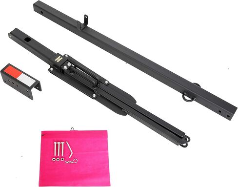 JMTAAT طوي التقاط شاحنة السرير عقبة موسع تمديد الرف الزورق قارب كاياك الخشب ث/العلم سعة 400 رطل in Kuwait