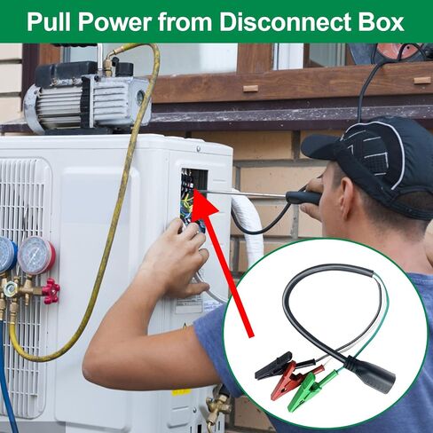 مجموعة سلك محول HVAC، مجموعة أدوات البحث عن قواطع دوائر ومعدات التدفئة والتهوية وتكييف الهواء، سترة صفراء 69522 لـ RT250، ET300 ET310 لأدوات إصلاح تكييف الهواء وإصلاح المعدات in Saudi Arabia