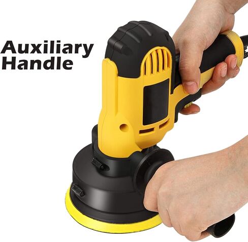 ملمع ملمع ملمع ملمع ملمع للسيارة من 12 قطعة قابلة للتغير بسرعة للسيارة، 12.7 سم، عمل عشوائي مزدوج، مقبض قابل للفصل، مجموعة تنظيف إزالة الشعر بالشمع للسيارة والقوارب والأجهزة المنزلية in Kuwait