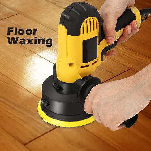 ملمع ملمع ملمع ملمع ملمع للسيارة من 12 قطعة قابلة للتغير بسرعة للسيارة، 12.7 سم، عمل عشوائي مزدوج، مقبض قابل للفصل، مجموعة تنظيف إزالة الشعر بالشمع للسيارة والقوارب والأجهزة المنزلية in Kuwait