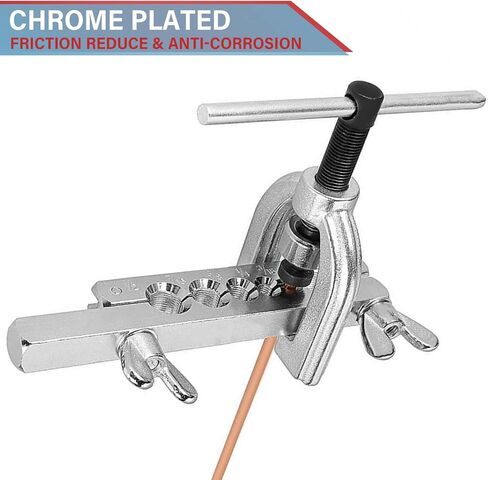 خط الفرامل أداة التألق، مجموعة أدوات التموج المزدوج النحاس الألومنيوم لينة الصلب خط الفرامل وأدوات أنابيب النحاس 45 درجة الوهج in Saudi Arabia