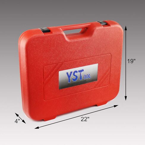 Radiator Pressure Tester Coolant Vacuum Refill Kit 28PCS Automotive Cooling System Leak Test Pneumatic Water Tank Purge Fill Tool Set with Gauge Adapter Cap Universal for Auto Car Airlift in Kuwait