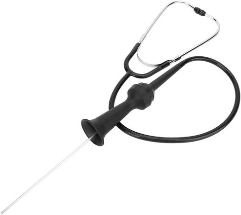 Automotive Stethoscope Engine Tester, Stainless Steel Mechanics Cylinder Stethoscope, Car Engine Diagnostic Tool Hearing Kit in Kuwait