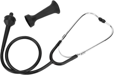 Automotive Stethoscope Engine Tester, Stainless Steel Mechanics Cylinder Stethoscope, Car Engine Diagnostic Tool Hearing Kit in Kuwait