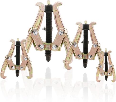 DRAONGYE 3 "4" 6 "أداة إزالة ساحبة محمل تروس الفك 3" 3" 4" 6" للتروس المنزلقة، البكرة، وعجلة الموازنة، 3 قطع مجموعة أدوات إزالة سحّاب دولاب الموازنة in Kuwait