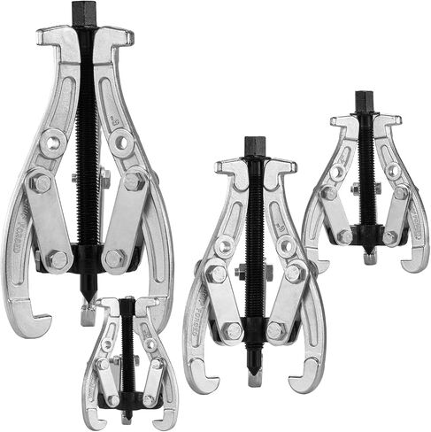 VEVOR Hydraulic Gear Puller, 15 Ton Max. Capacity Hydraulic Puller, 2 or 3 Jaws Bearing Hub Separator, 3.9"- 11.8" Hydraulic Puller Separator Tool for Pulling Hubs, Flanges, Gears, Bearings in Saudi Arabia
