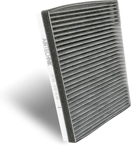 فلتر هواء كابينة إير تكنيك CF10735 مع الكربون النشط | يناسب جينيسيس G80 / G90 17-20 ، GV80 2021 ، هيونداي إكوس 11-16 ، جينيسيس 09-16 ، سانتا في 19-20 / كيا K900 19-20 ، ستينجر 18-222 ، تيليورايد in Saudi Arabia