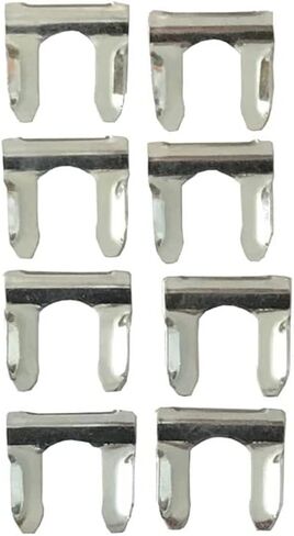 4PCS Metal Brake Cable Flex Hose Line Clips Retainers Bracket Replacement U Shaped Parking Hose Retaining Clip Brake Hose Lock for Cars Trucks Vehicles in Kuwait