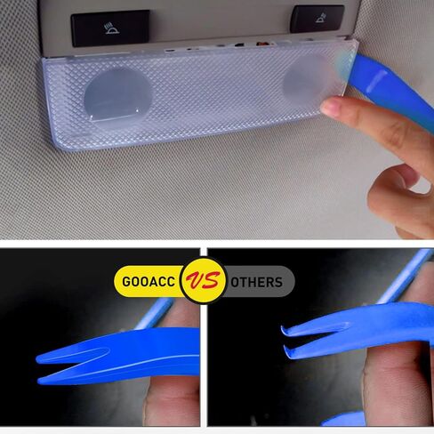 GOOACC 860Pcs Car Push Retainer Clips & Auto Fasteners Assortment -26 Most Popular Sizes Nylon Bumper Fender Rivets with 10 Cable Ties and Fasteners Remover for Toyota GM Ford Honda Chevy in Saudi Arabia