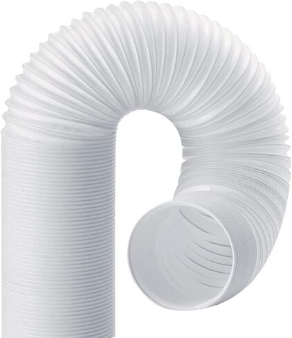 خرطوم تكييف الهواء المحمول - خرطوم عادم خرطوم التيار المتردد، قطر 5.9 بوصة، تمديد الطول حتى 80 بوصة، خيط في اتجاه عقارب الساعة، استخدام عالمي لفتحات التيار المتردد المحمولة، أجزاء تكييف الهواء in Kuwait