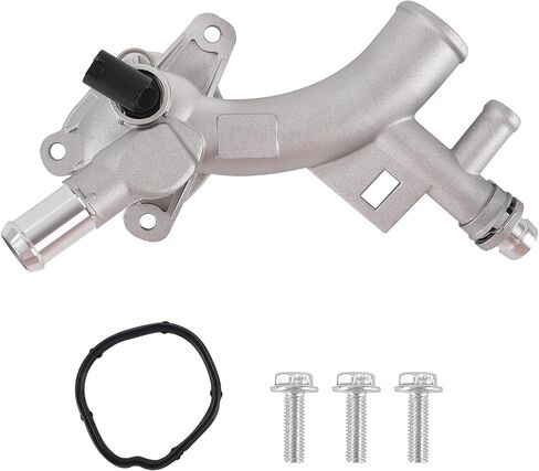 منفذ مياه مبيت مبرد المحرك من الألومنيوم متوافق مع 1.4 لتر 2011-2016 تشيفي كروز، 2012-2020 تشي سونيك، 2015-2020 تشيفي تراكس، 2013-2019 إنكور يستبدل 25193922، 902-846 in Kuwait