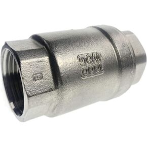 Stainless Steel (304) Vertical Lift in Line Spring Check Valve for New Cars (Specification : DN40) in Saudi Arabia