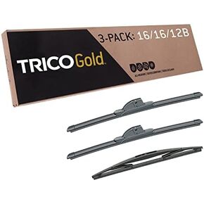 TRICO Gold™ (18-2119) 21 & 19 Inch Pack of 2 Automotive Replacement Windshield Wiper Blades for My Car Premium All Weather Beam Blade for Select Vehicle Models