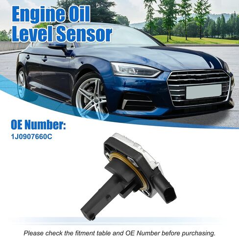 X AUTOHAUX Oil Level Sensor Fit for Audi A3 2010-2013 for Audi A3 Quattro 2006-2009 1J0907660C Black in Saudi Arabia
