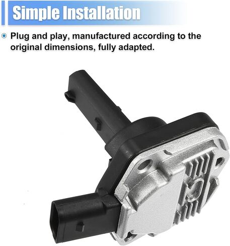X AUTOHAUX Oil Level Sensor Fit for Audi A3 2010-2013 for Audi A3 Quattro 2006-2009 1J0907660C Black in Saudi Arabia