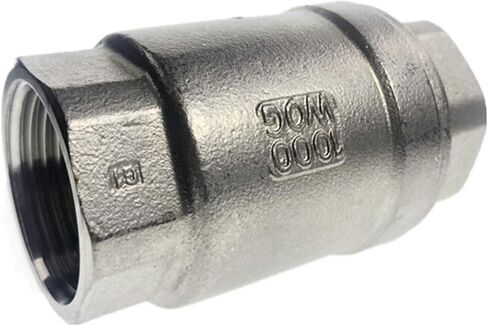 Stainless Steel (304) Vertical Lift in Line Spring Check Valve for New Cars (Specification : DN40) in Saudi Arabia