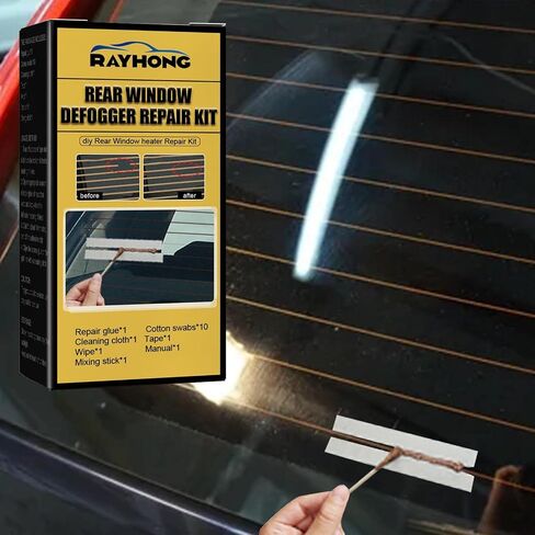 Car Defroster Repair Kit, Rear Window Defogger, Grid Lines Repair Kit Scratched Defroster Window Repair Kit Broken Grid Lines Kit Car Repair Tool in Saudi Arabia