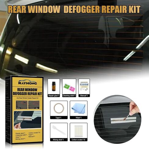 Car Defroster Repair Kit, Rear Window Defogger, Grid Lines Repair Kit Scratched Defroster Window Repair Kit Broken Grid Lines Kit Car Repair Tool in Saudi Arabia