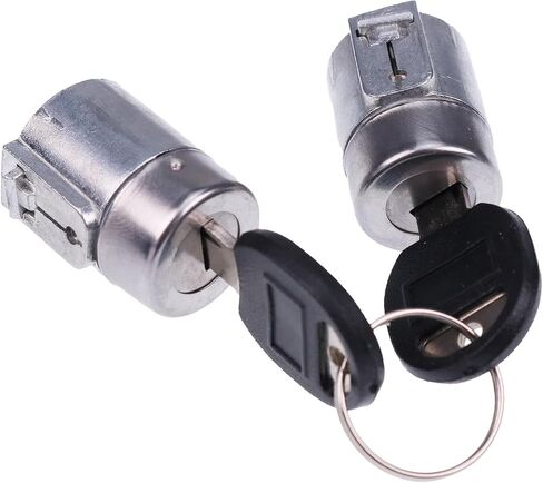 AIVWUMOT Pair Set Door Lock Cylinder Kit with Keys DL19881 702674 597749 Compatible with GMC Chevrolet C1500 C2500 K1500 K2500 Tahoe Yukon Suburban 1995-2000 in Saudi Arabia