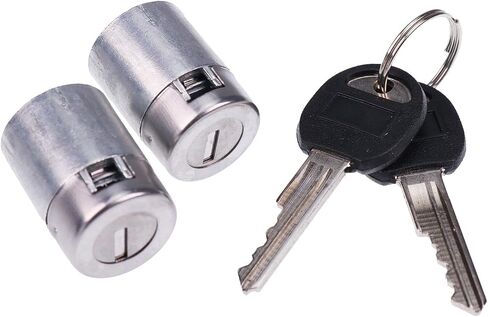 AIVWUMOT Pair Set Door Lock Cylinder Kit with Keys DL19881 702674 597749 Compatible with GMC Chevrolet C1500 C2500 K1500 K2500 Tahoe Yukon Suburban 1995-2000 in Saudi Arabia