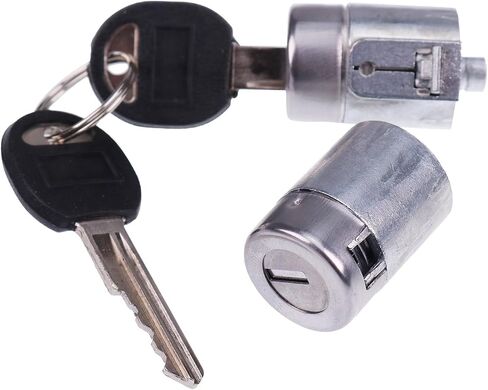 AIVWUMOT Pair Set Door Lock Cylinder Kit with Keys DL19881 702674 597749 Compatible with GMC Chevrolet C1500 C2500 K1500 K2500 Tahoe Yukon Suburban 1995-2000 in Saudi Arabia
