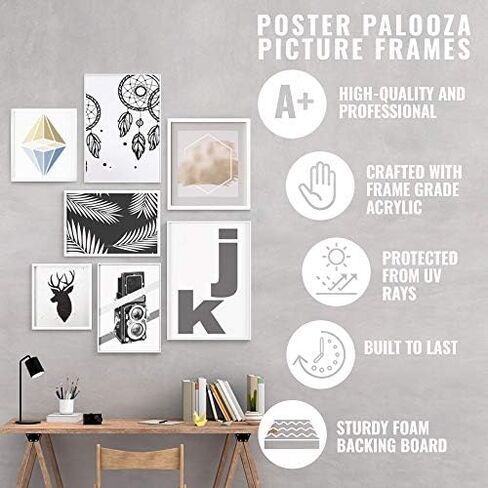 28x40 Mat for 24x36 Photo - Precut Yellow Picture Matboard for Frames 28 x 40 Inches - Bevel Cut Matte to Display Art 24 x 36 Inches - Acid Free Pack of 100 MATS with Backing Boards & Clear Bags in Kuwait