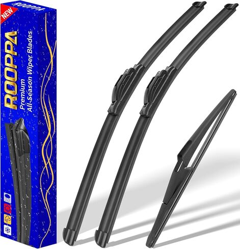 3 wipers Replacement for 2006-2011 Chevy chevrolet HHR, Windshield Wiper Blades Original Equipment Replacement - 18"/18"/11" (Set of 3) U/J HOOK in Saudi Arabia