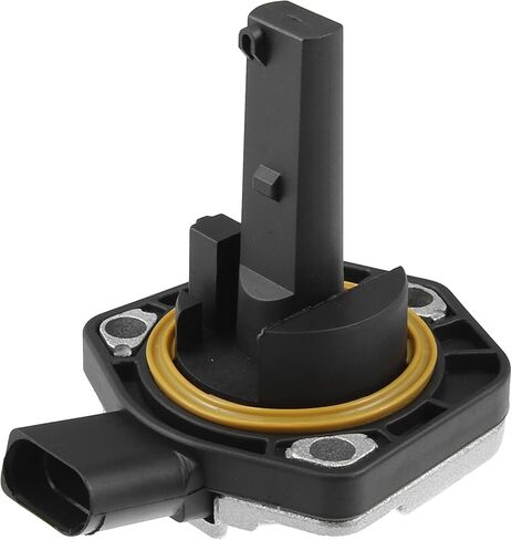 مستشعر مستوى زيت السيارة Motoforti، وحدة إرسال زيت المحرك، لسيارة Audi TT 1998-2010، بلاستيك معدني، 94860614000، لون أسود فضي، 3.66/''x3.27/''x2.64/'' in Kuwait