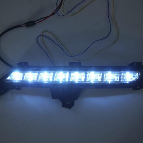 2PCS LED Daytime Running Light, Left Right Sequential 3 Lighting Color DRL Light Replacement for KIA K2 2014?2016 in Saudi Arabia