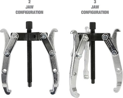 OEMTOOLS 27078 2/3 Jaw 5 Ton Gear Puller, Home Improvement Pulley Puller, 2 Jaw Bearing Puller Tool, 2 Jaw Puller, 3 Jaw Puller, 5 Ton Puller in Kuwait