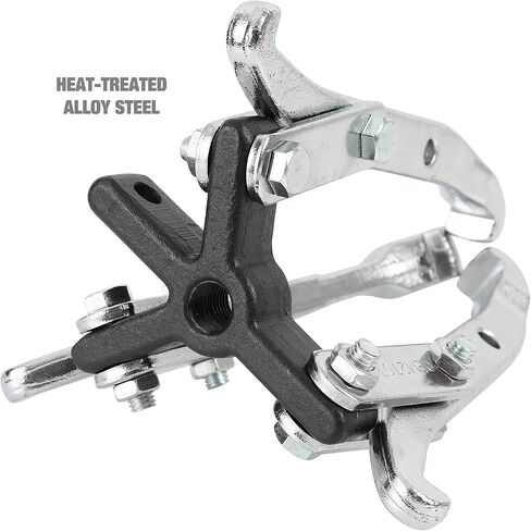 OEMTOOLS 27078 2/3 Jaw 5 Ton Gear Puller, Home Improvement Pulley Puller, 2 Jaw Bearing Puller Tool, 2 Jaw Puller, 3 Jaw Puller, 5 Ton Puller in Kuwait