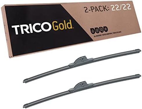 TRICO Gold™ (18-2119) 21 & 19 Inch Pack of 2 Automotive Replacement Windshield Wiper Blades for My Car Premium All Weather Beam Blade for Select Vehicle Models in Saudi Arabia