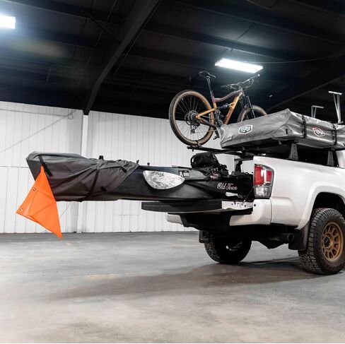 LOADD Pick Up Truck Bed Extender, Canvas Foldable Extension System Extends Your Truck Bed Up to an Additional 8 feet. The Fastest and Safest Way to Haul and Secure Lumber, Drywall, Plywood, or Kayaks in Saudi Arabia