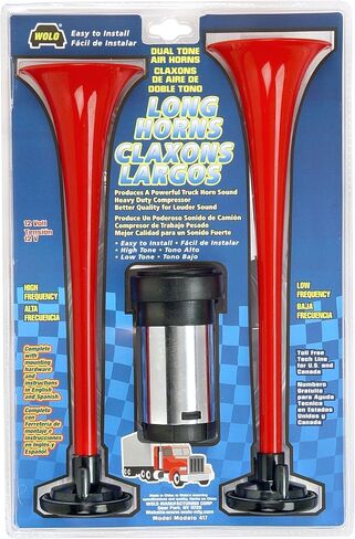 Wolo 417-24 Long Horns Big Rig Sound (24 Volt, Low and High Tone) in Saudi Arabia