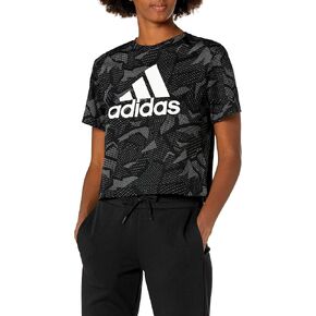 adidas Women's Essentials Allover Print Tee in Saudi Arabia