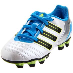 حذاء كرة القدم Predito_X TRX FG من adidas (للأطفال الصغار/الأطفال الصغار/الأطفال الكبار) in Saudi Arabia